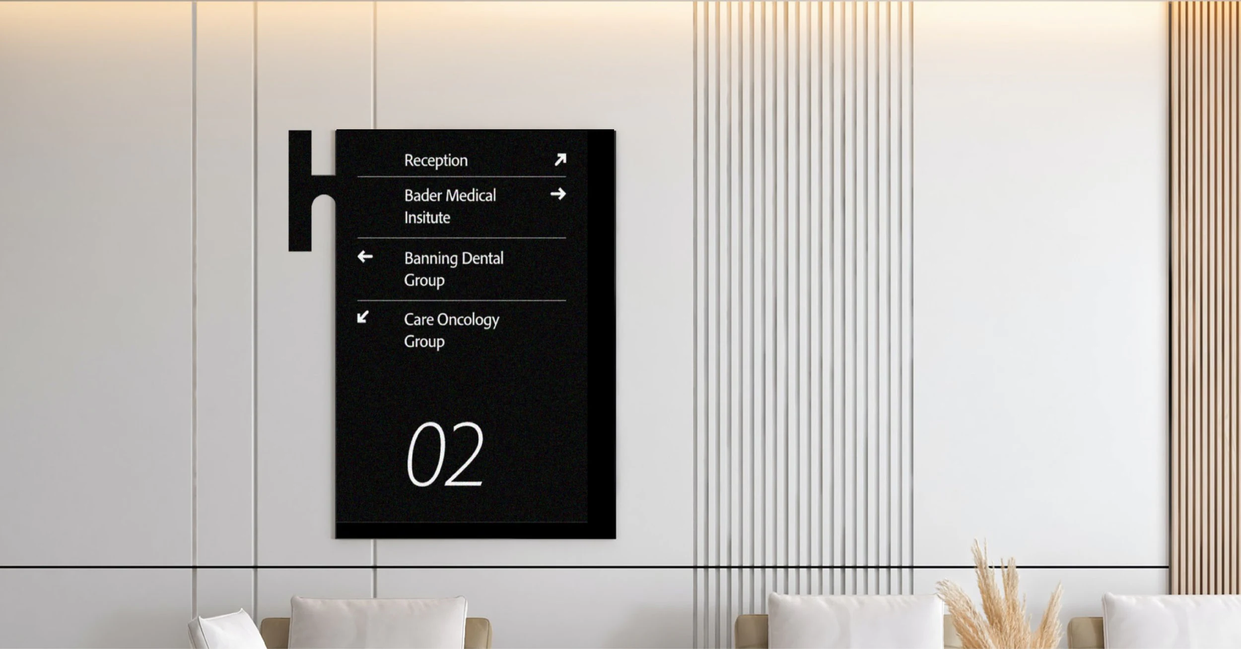 Harley Street Health District environmental wayfinding