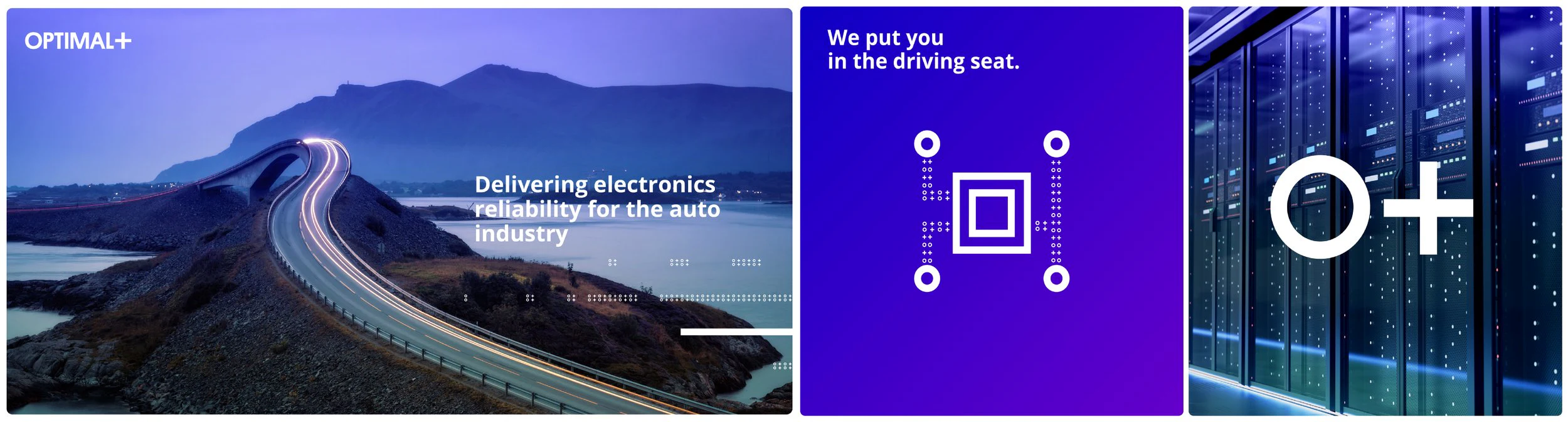 Optimal Plus automotive brand campaign